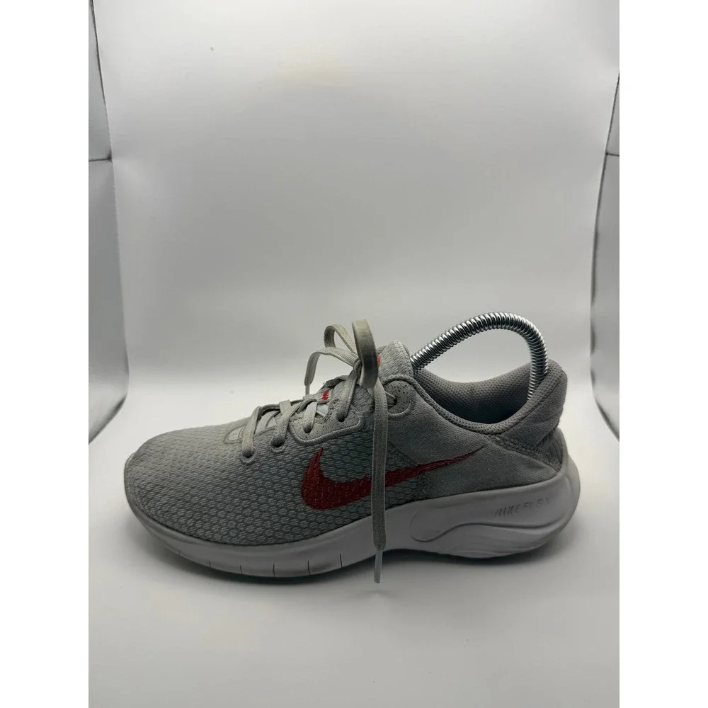 Nike Flex Experience Run 11 Women 6.5 Grey Red Good DD9283-007 Running Shoes